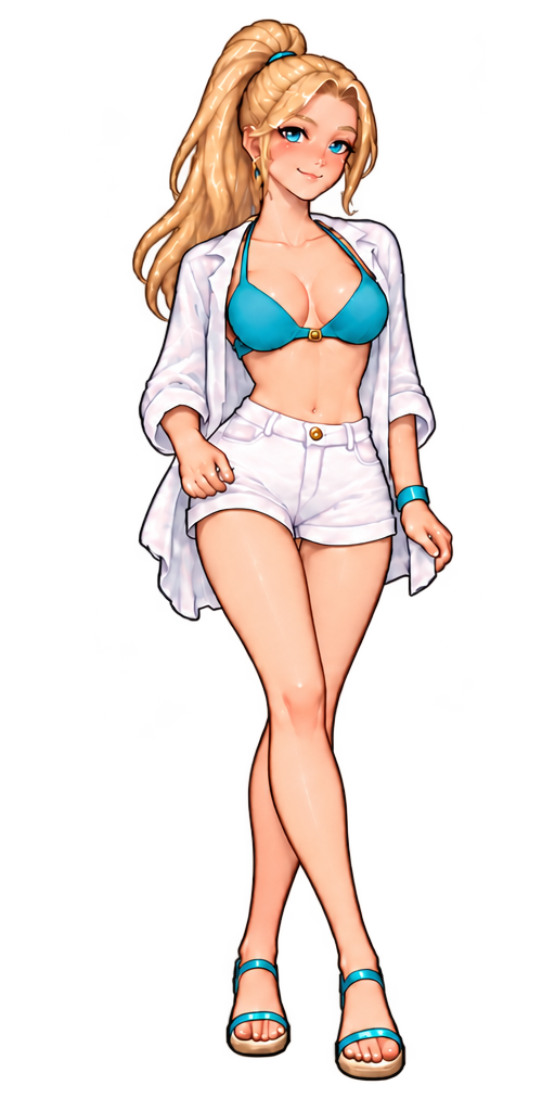 Mira’s first-stage character design
